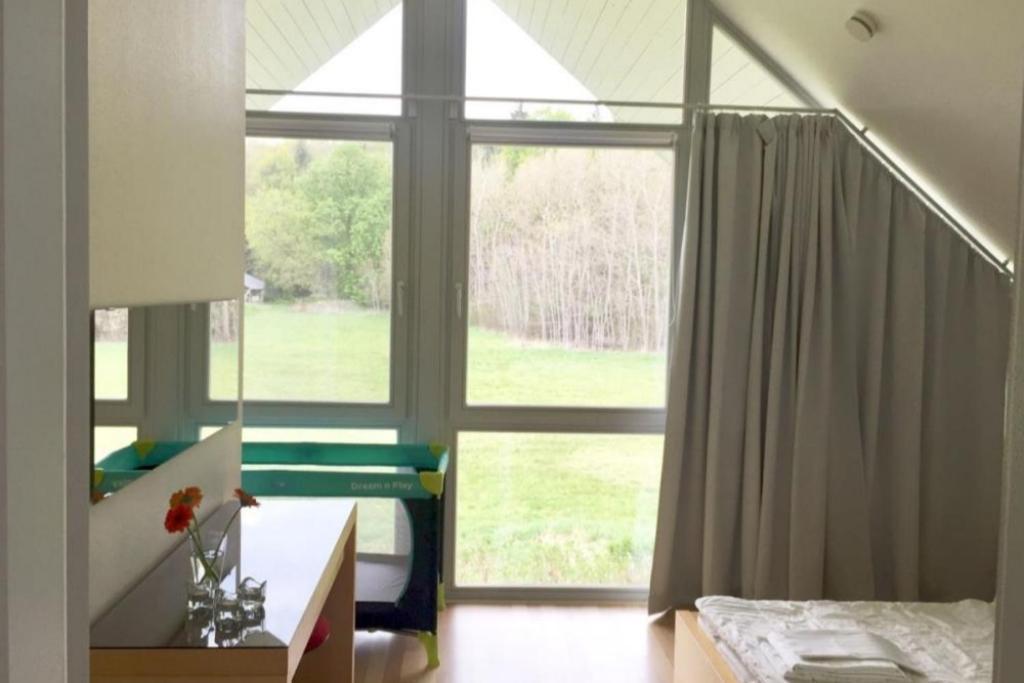 W7 - Sehr Schoenes Ferienhaus Mit Toller Lage Und Super Aussicht In Roebel An Der Mueritz Villa Exteriör bild